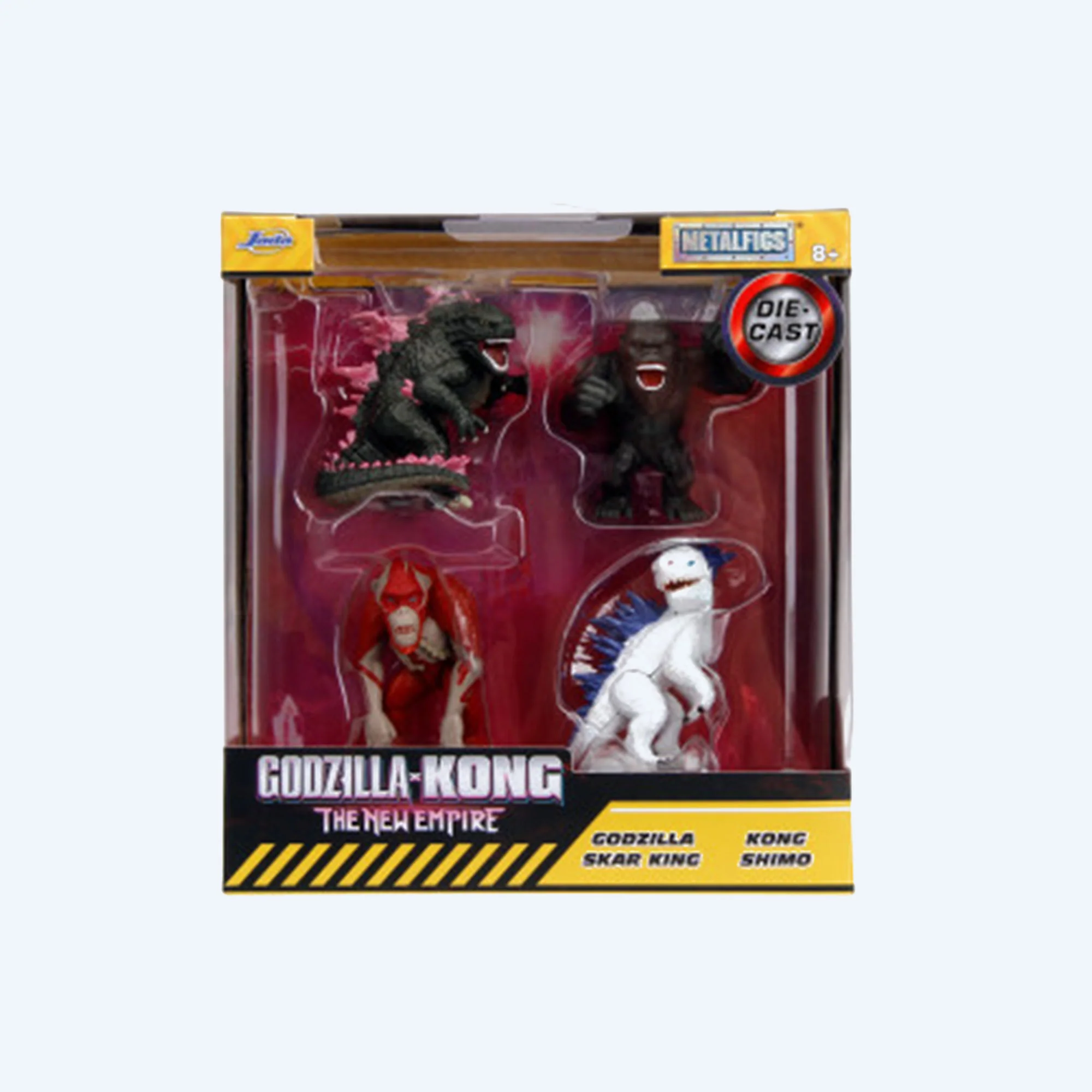 Godzilla 2.5" Legendary Metal Figures 4-Pack