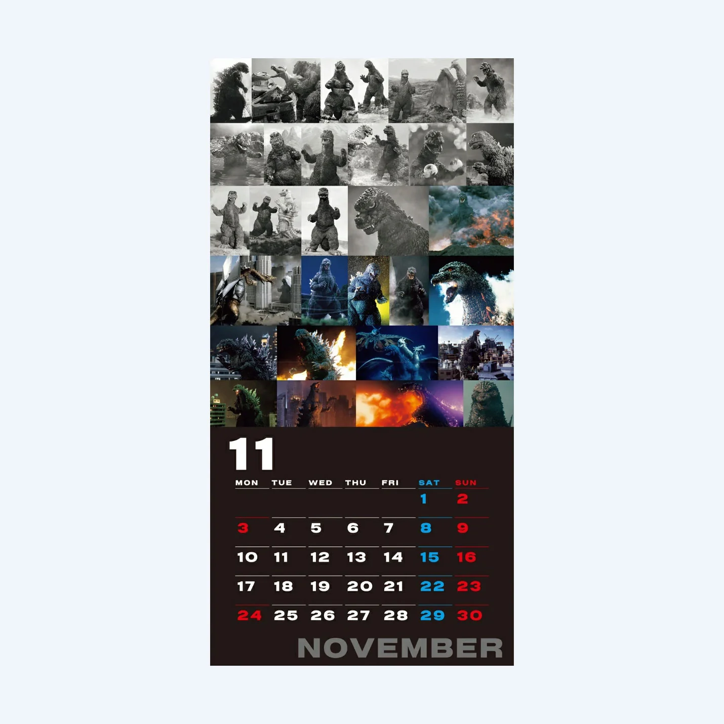 2025 Godzilla 70th Anniversary Calendar - Image 4