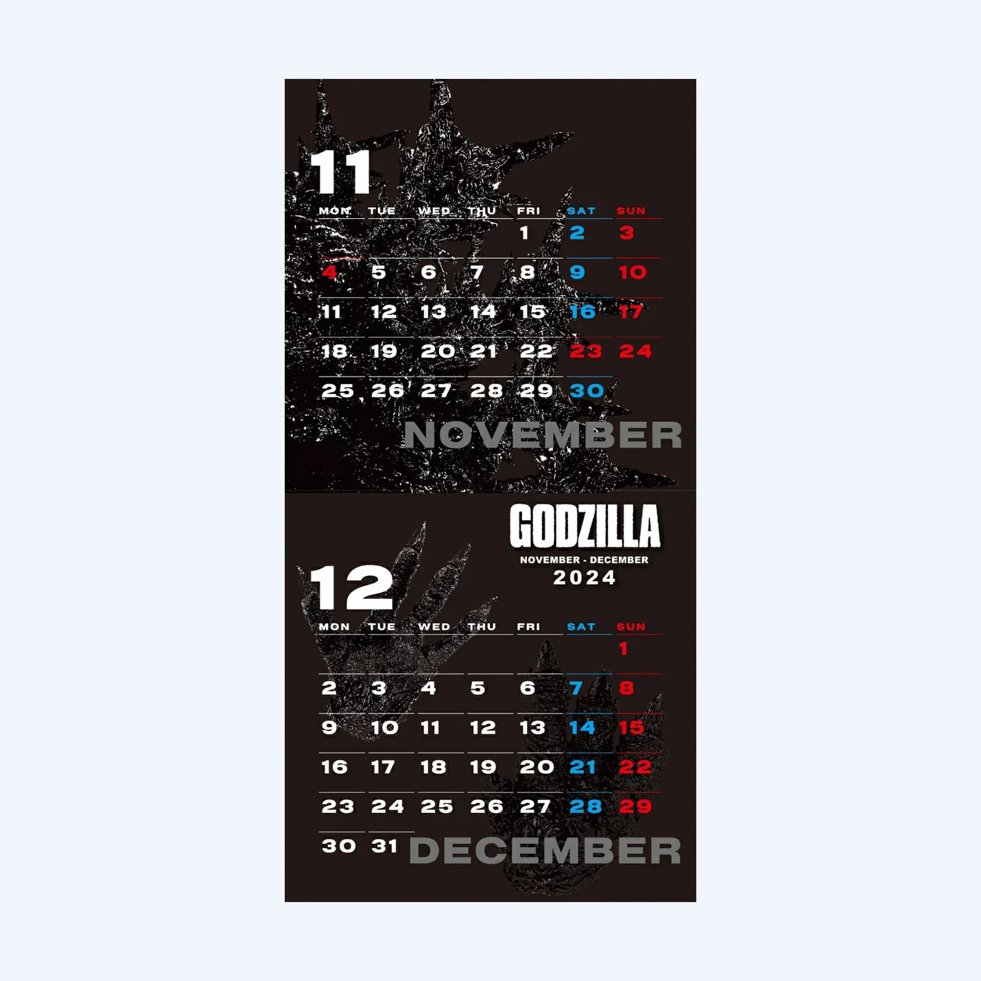 2025 Godzilla 70th Anniversary Calendar - Image 6