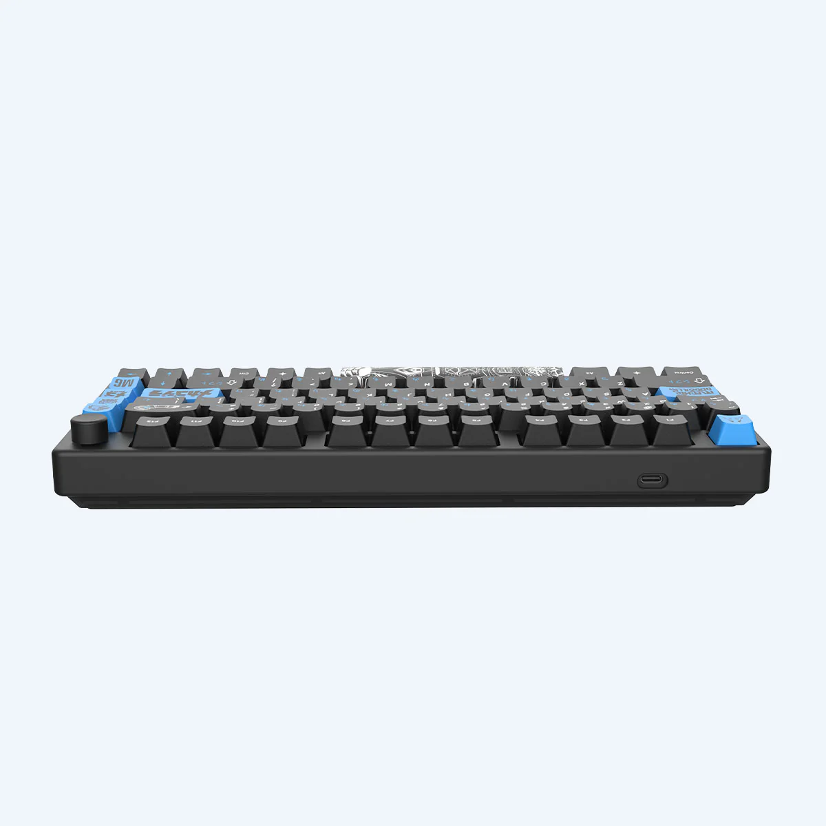 Arbiter Studio Godzilla Collection: Mechagodzilla Polar 75+ Black Gaming Keyboard - Image 5