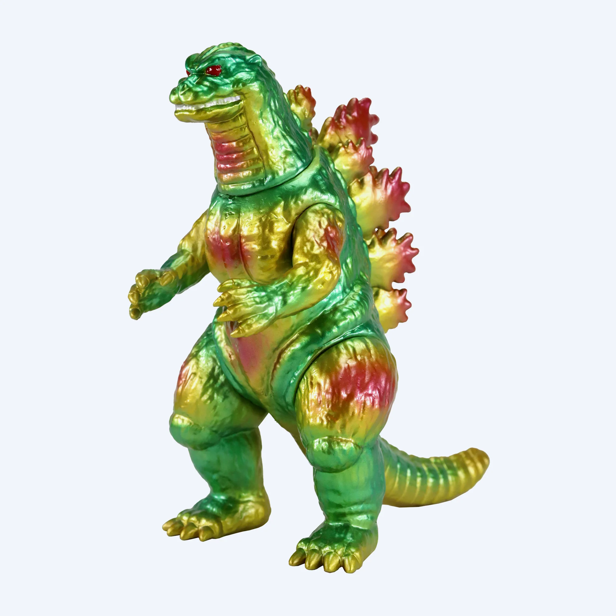 CCP Middle Size Series [11th Series] Godzilla (1995) Lime Green Metallic Ver. Figure