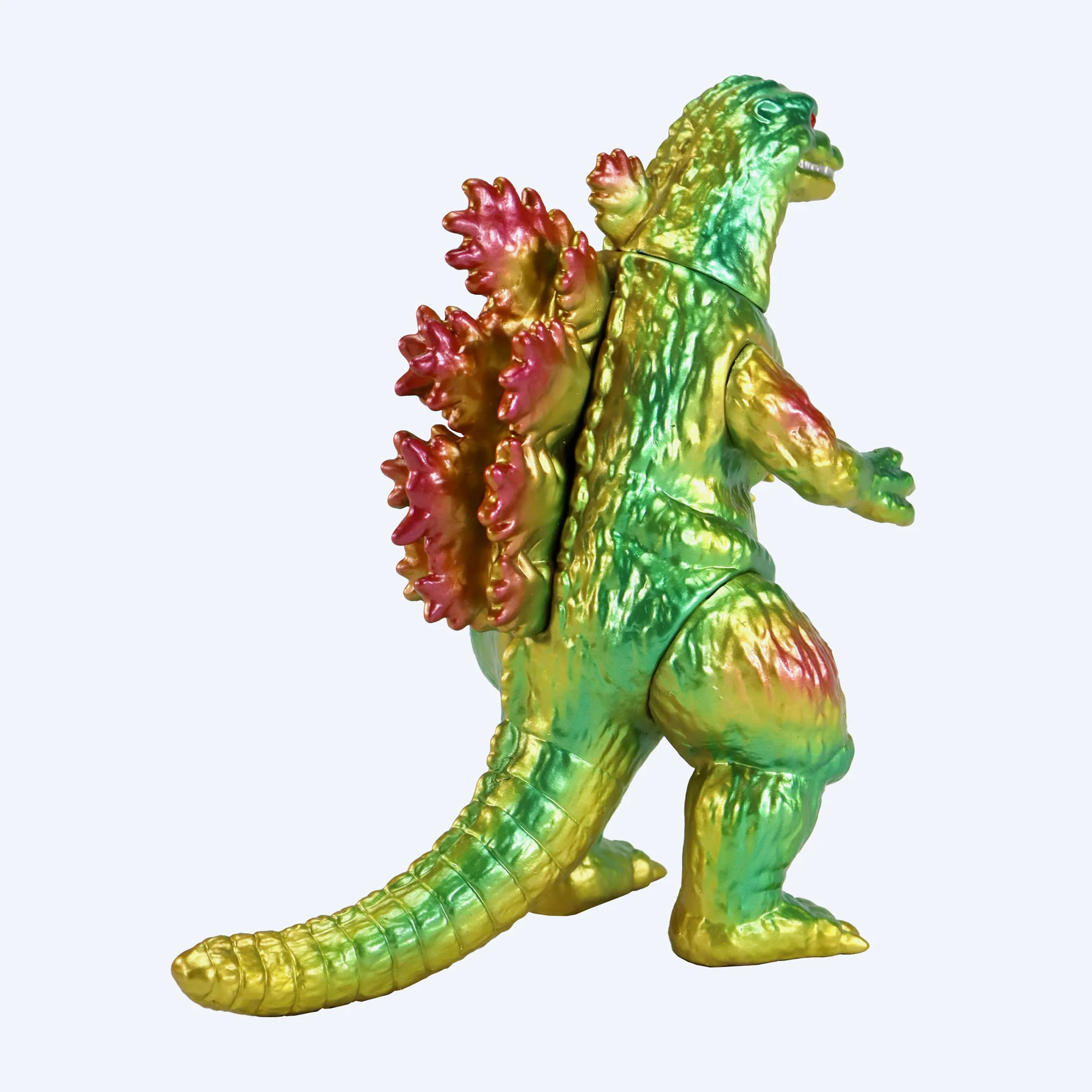 CCP Middle Size Series [11th Series] Godzilla (1995) Lime Green Metallic Ver. Figure - Image 3