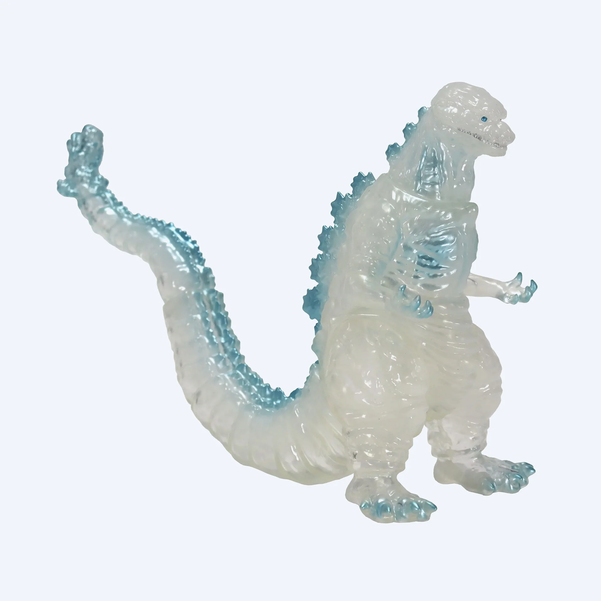 CCP Middle Size Series Godzilla EX [9th Series] Godzilla (2016) 4th Form Frozen Ice Silver Ver. Figure - Image 5