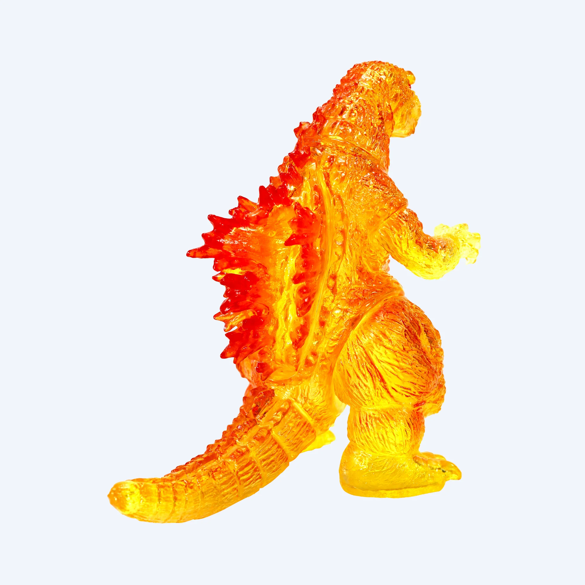 CCP Middle Size Series Godzilla EX [Vol. 4] Godzilla (2001) Clear Orange Ver. Figure - Image 3