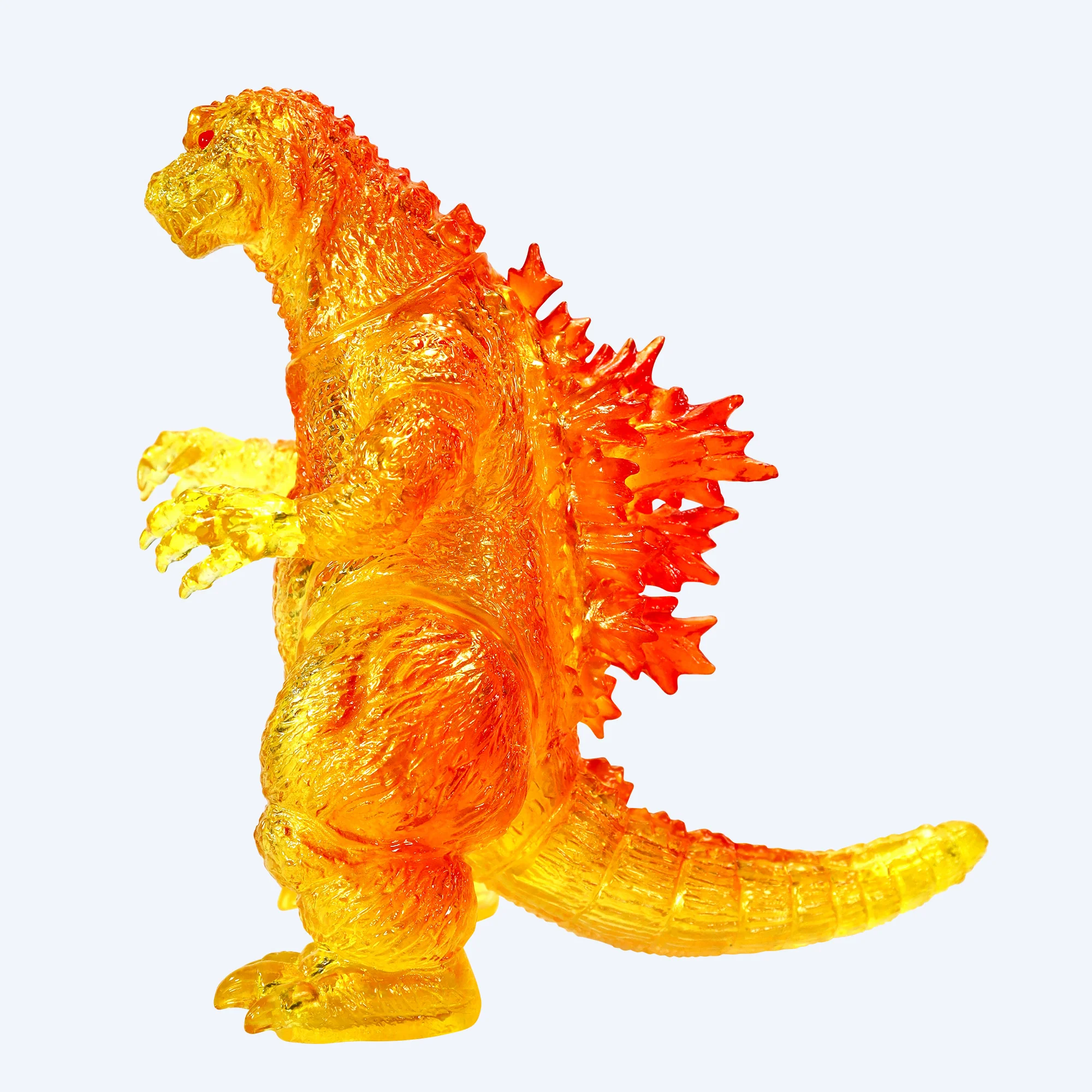 CCP Middle Size Series Godzilla EX [Vol. 4] Godzilla (2001) Clear Orange Ver. Figure - Image 5