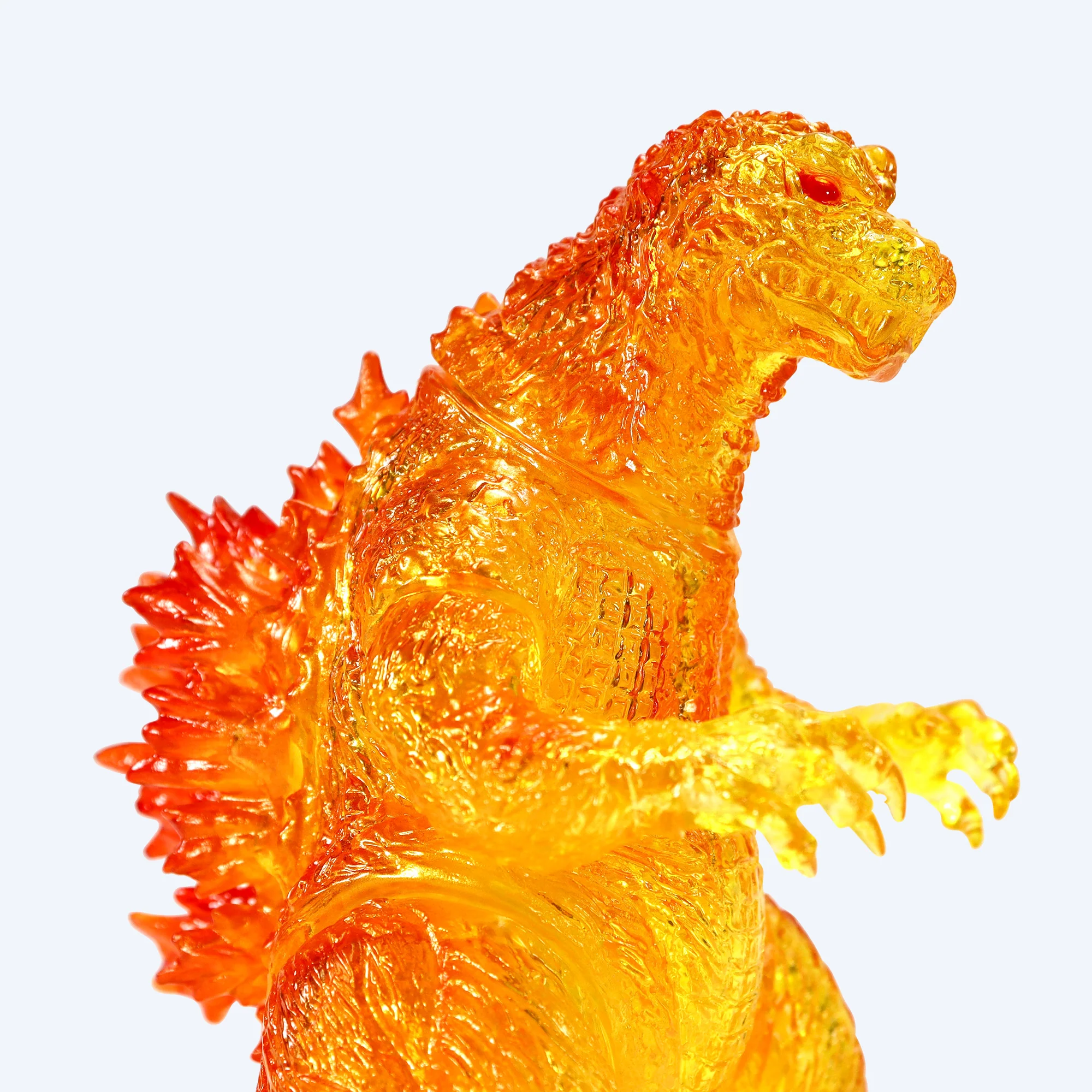 CCP Middle Size Series Godzilla EX [Vol. 4] Godzilla (2001) Clear Orange Ver. Figure - Image 6