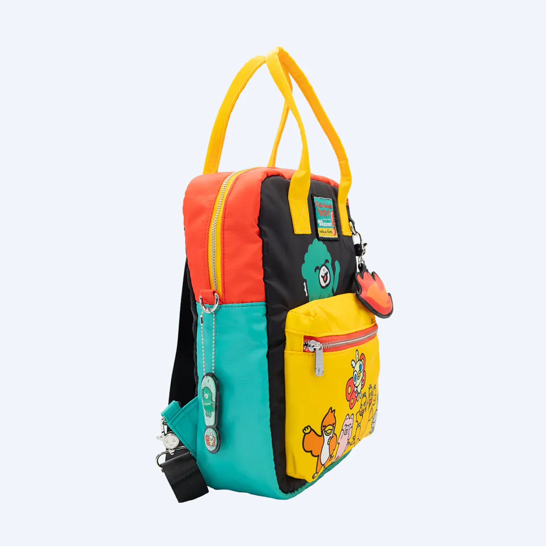 Chibi Godzilla Raids Again Reversible Crossbody Bag - Image 3