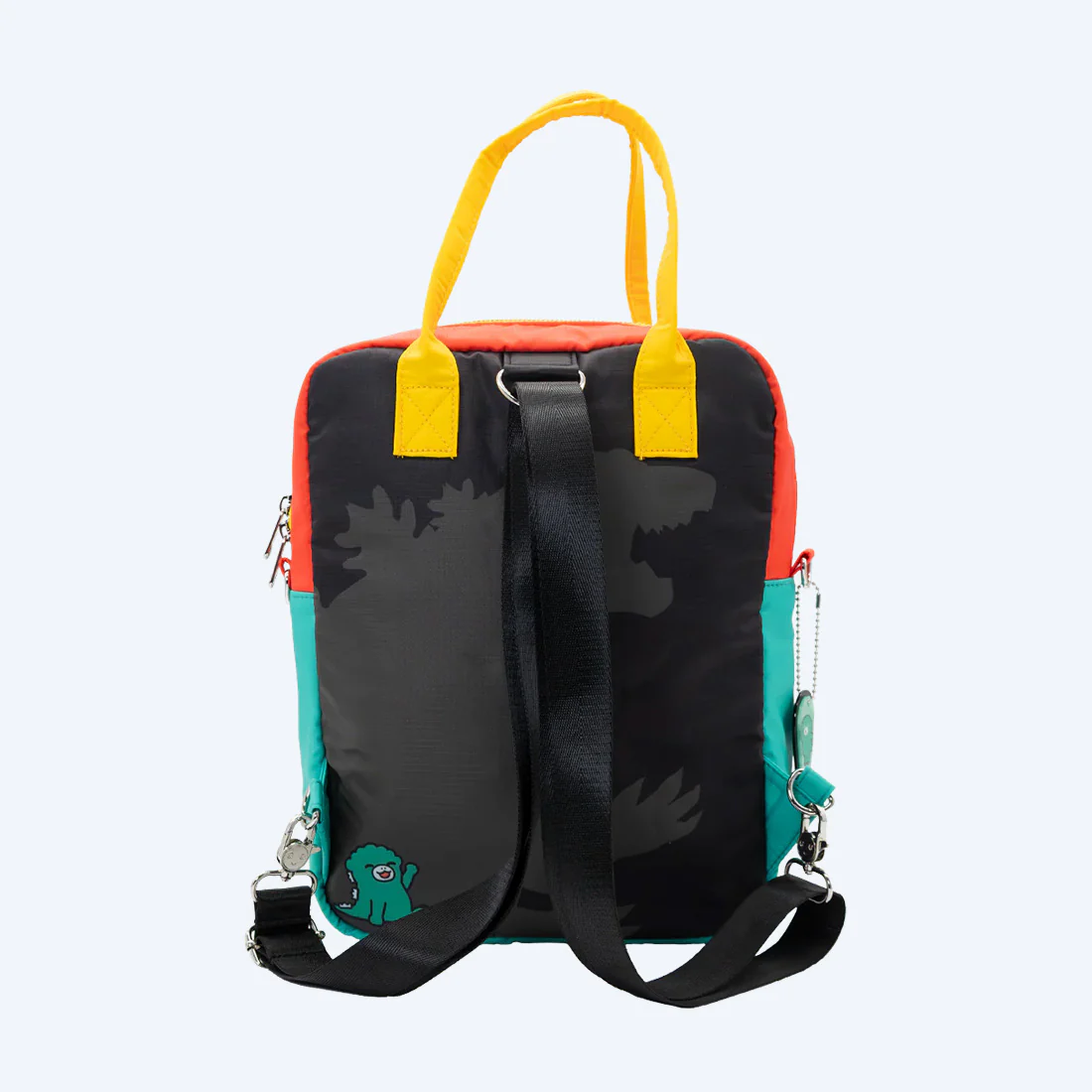 Chibi Godzilla Raids Again Reversible Crossbody Bag - Image 5