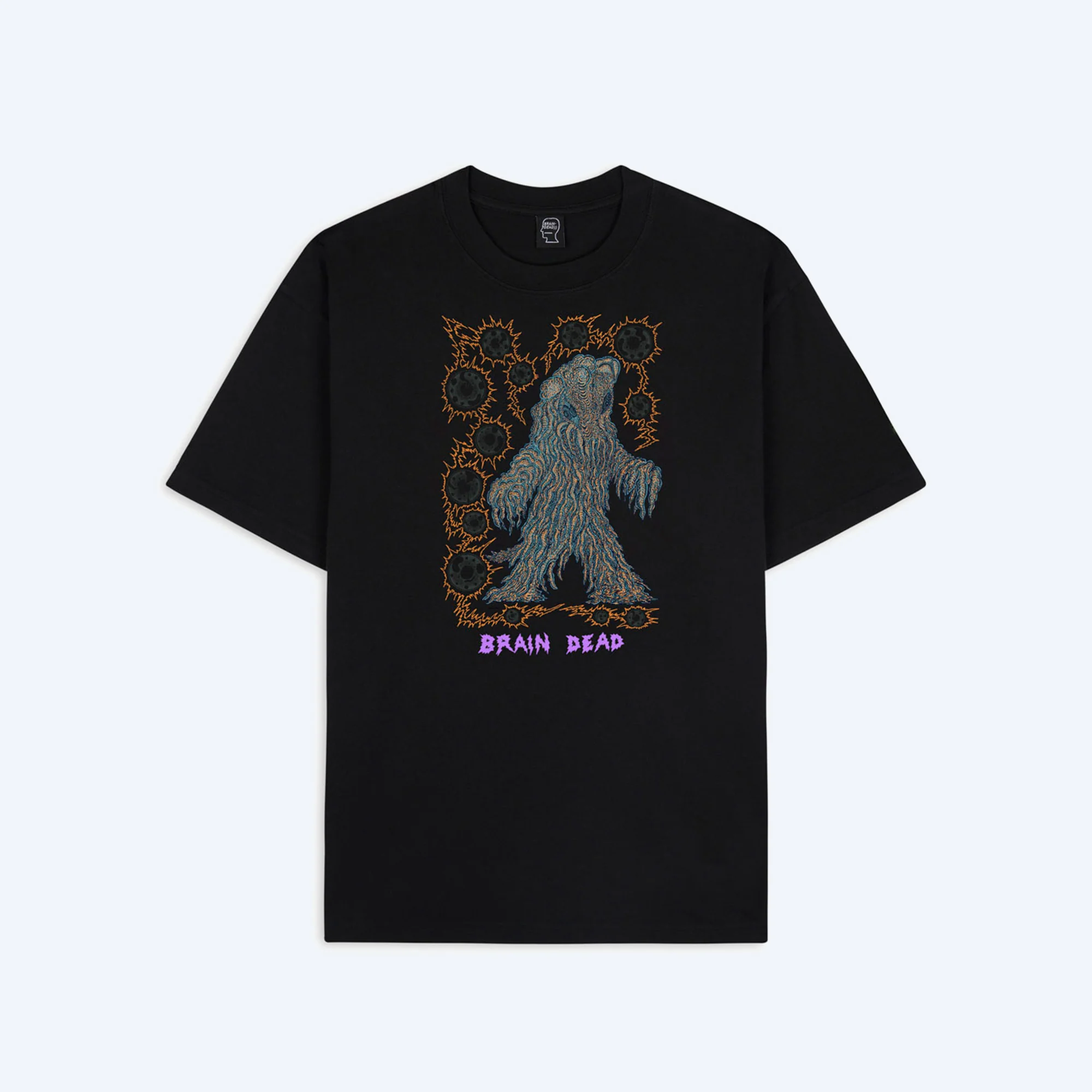 Exclusive Brain Dead x Godzilla Hedorah T-shirt - Black Variant