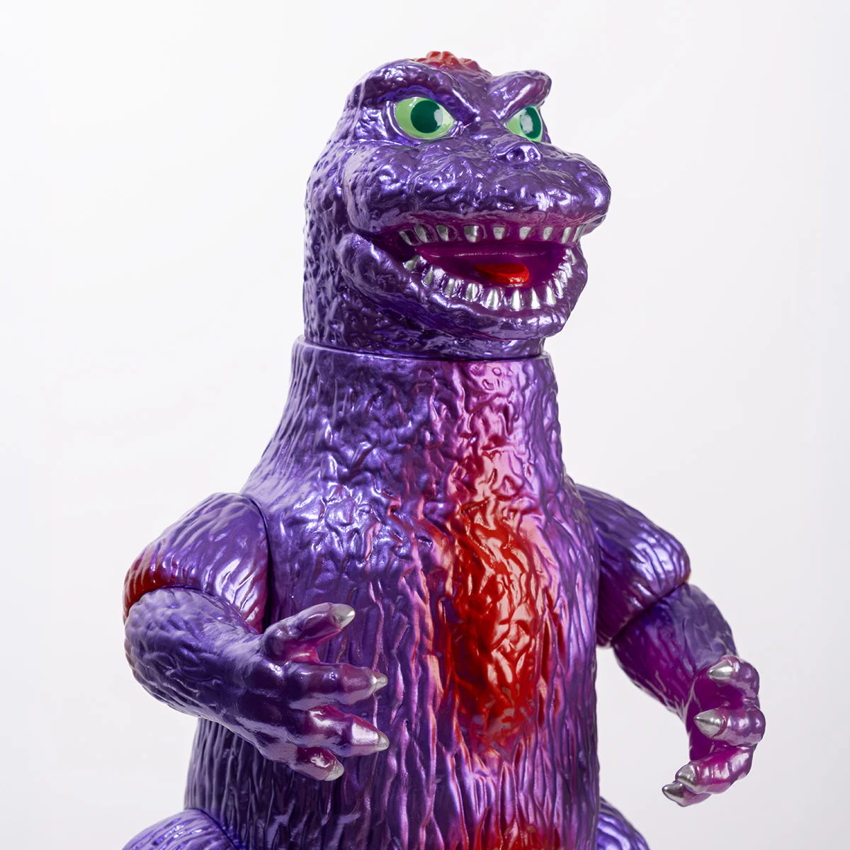Giant Pretty Godzilla Metallic Purple with Red Overspray - Image 5