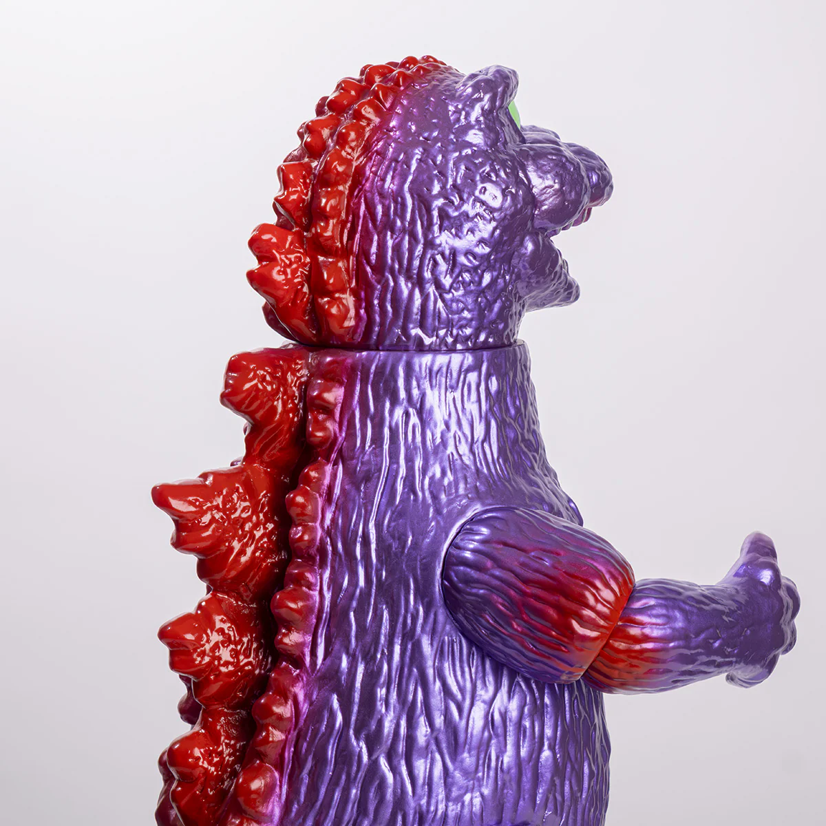 Giant Pretty Godzilla Metallic Purple with Red Overspray - Image 6
