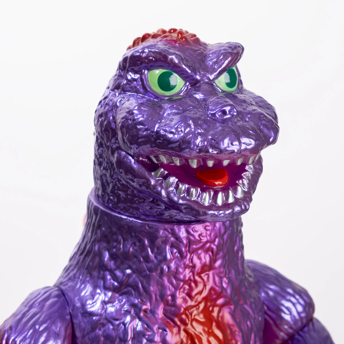 Giant Pretty Godzilla Metallic Purple with Red Overspray - Image 8