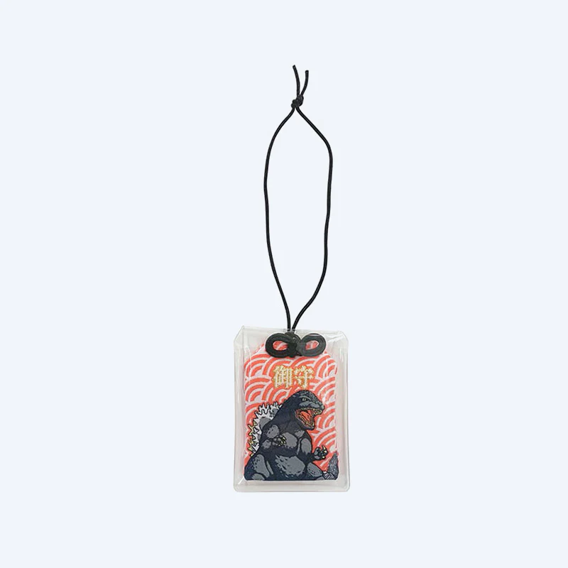 Godzilla (1989) omamori keychain