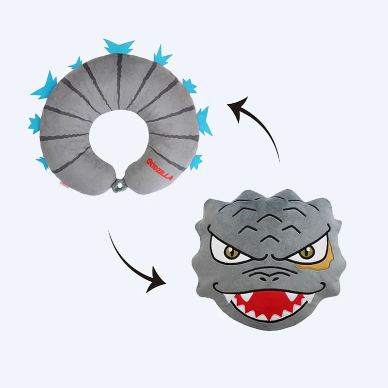 Godzilla 2-Way Neck Pillow & Cushion - Image 2