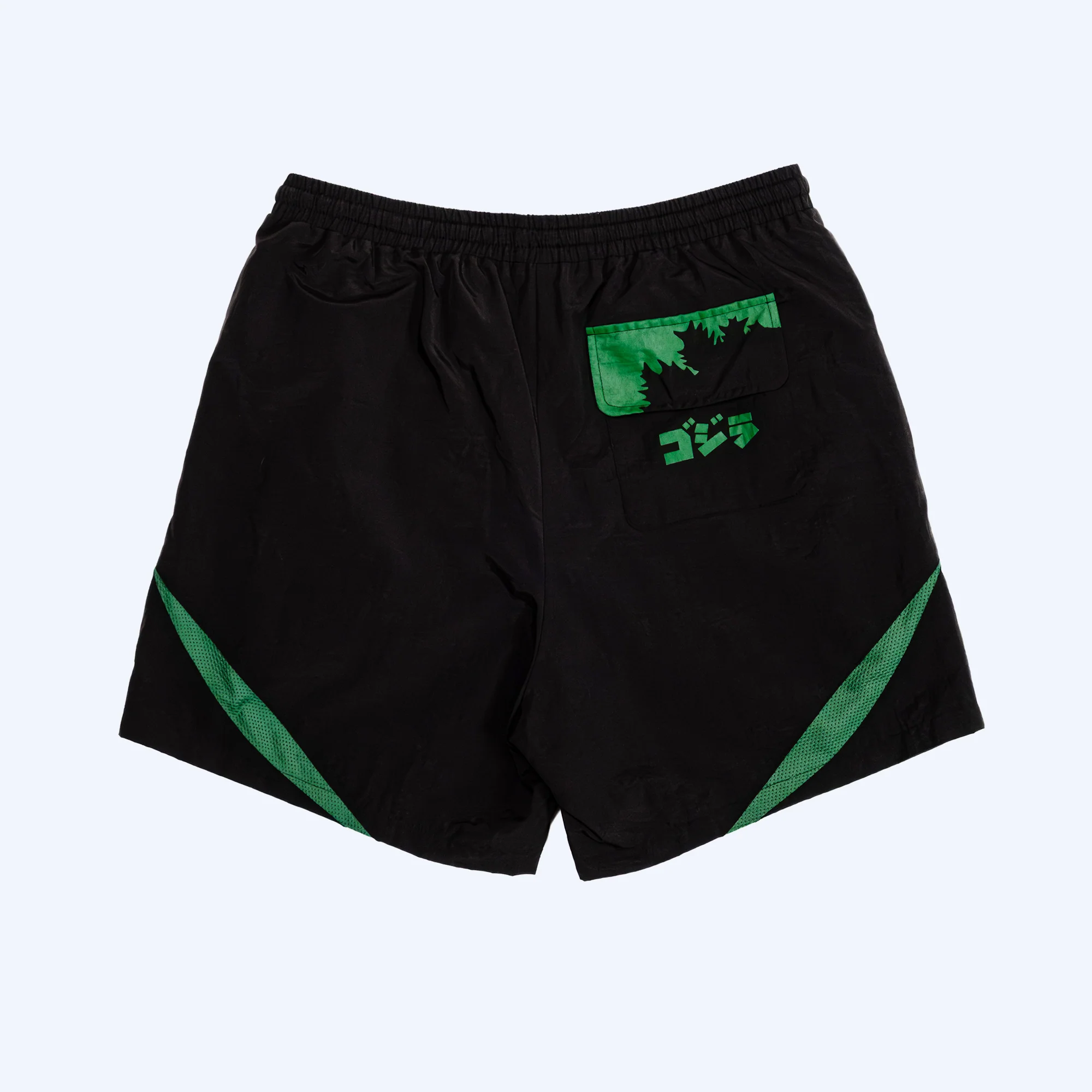 Godzilla Essential Track Short – Green and Black Edition - Image 2