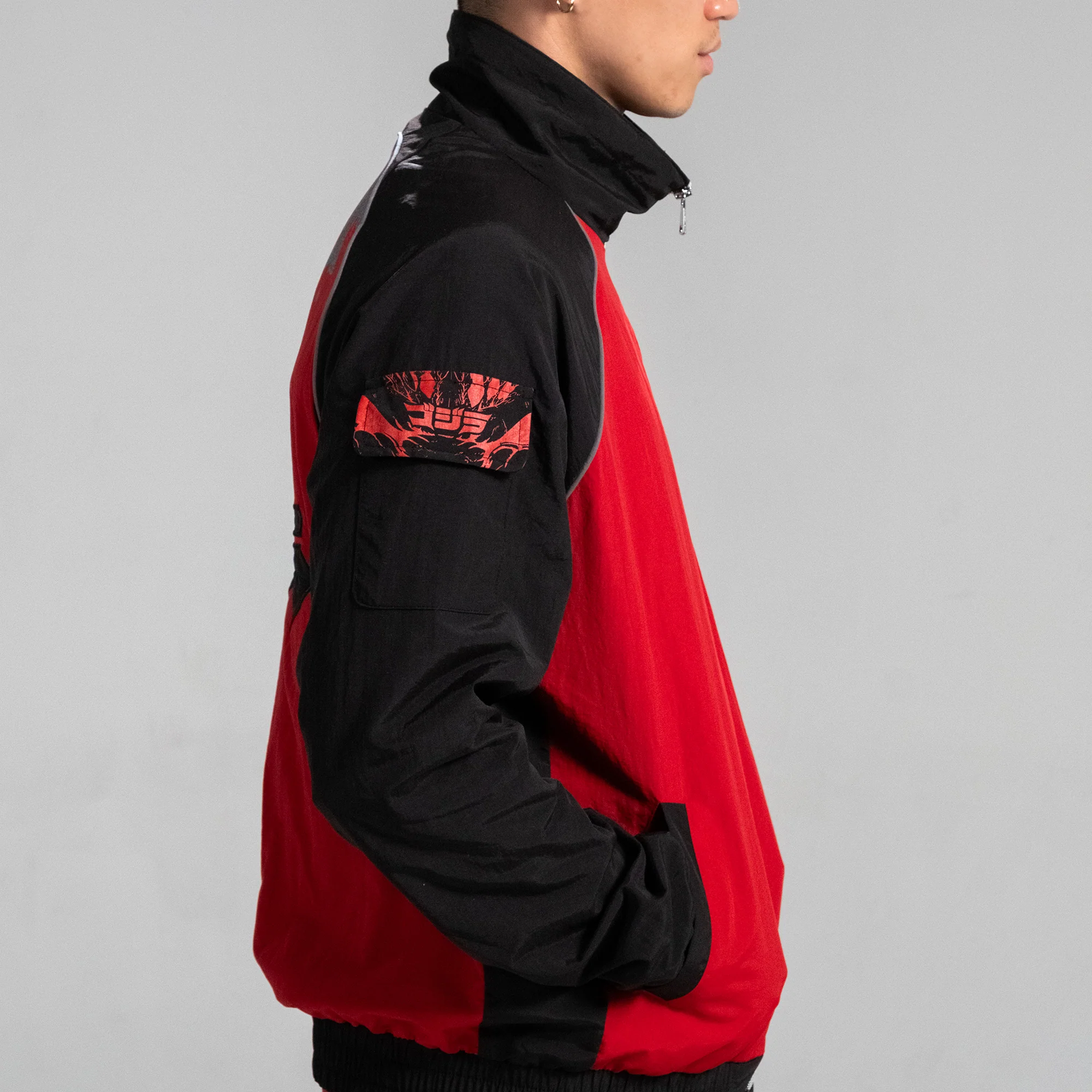 Godzilla Essential Track Jacket – Red and Black Edition - Image 10