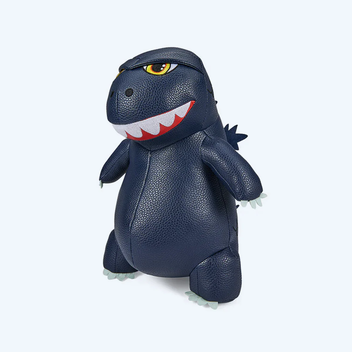 Godzilla Blue Premium Pleather Plush - Image 4