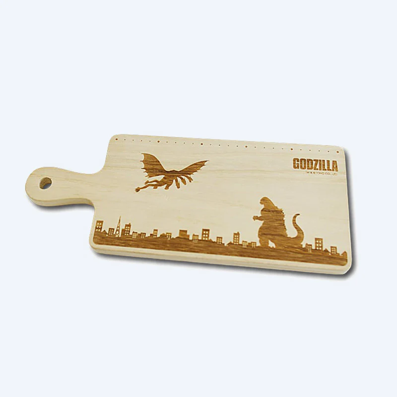 Godzilla Wood Cutting Board