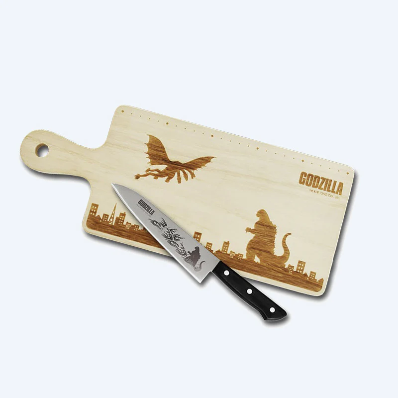 Godzilla Wood Cutting Board - Image 3