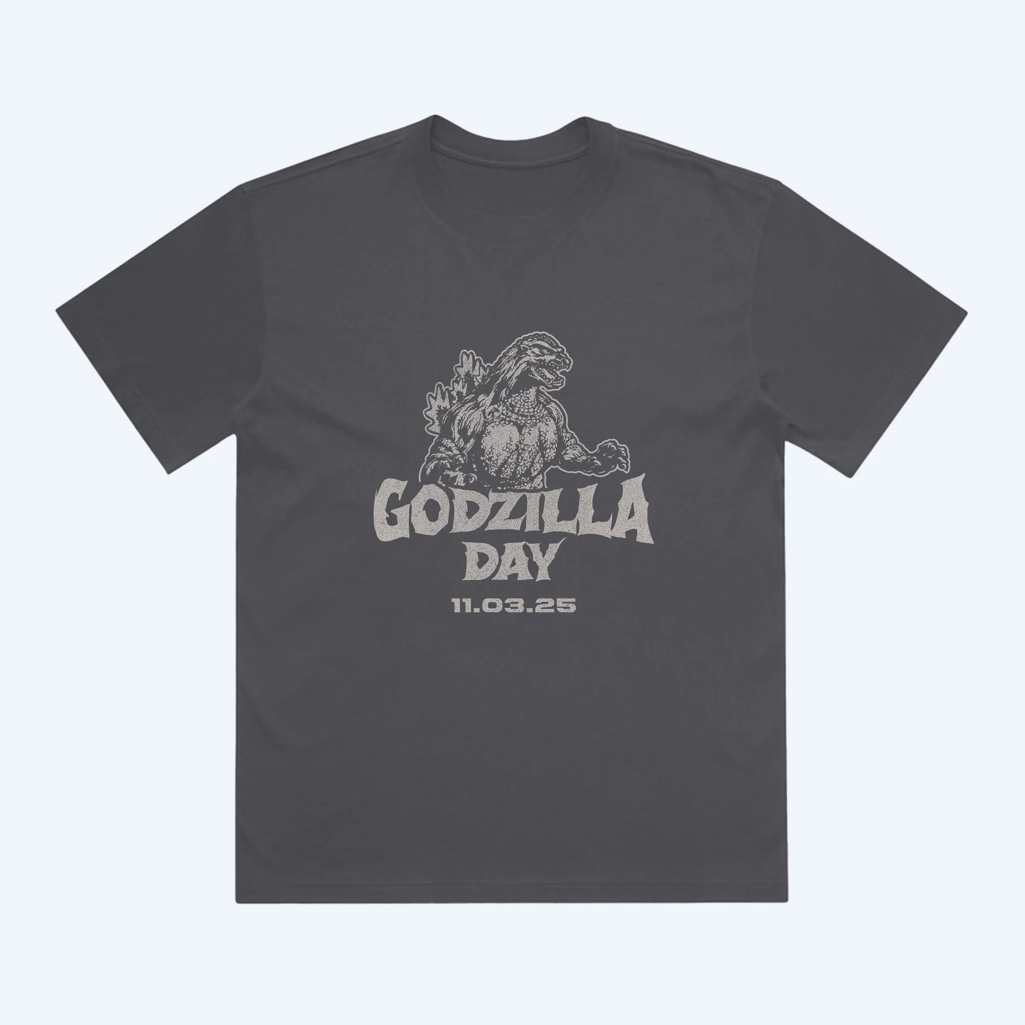 Godzilla Day 2025 Collector's T-Shirt Graphite Black Variant