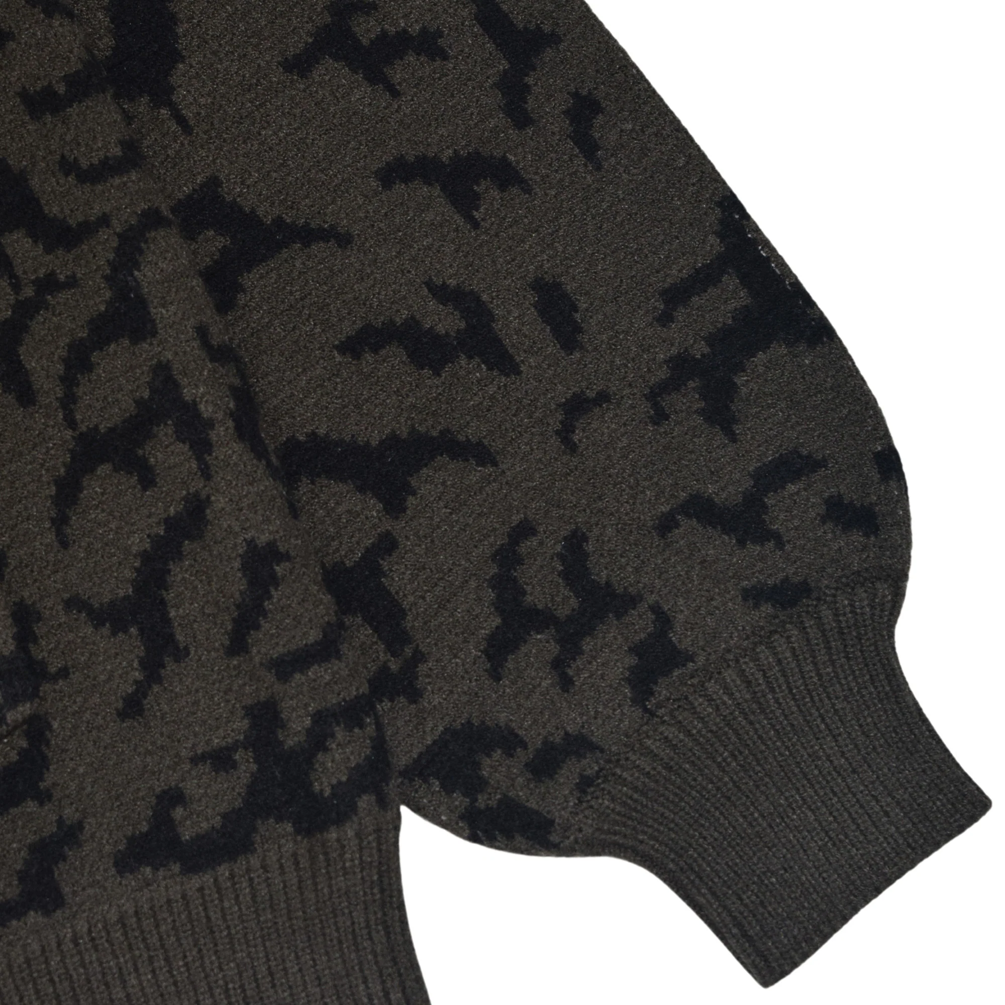 Godzilla x Steady Hands Godzilla Dorsal Fin Knit Cardigan - Image 3