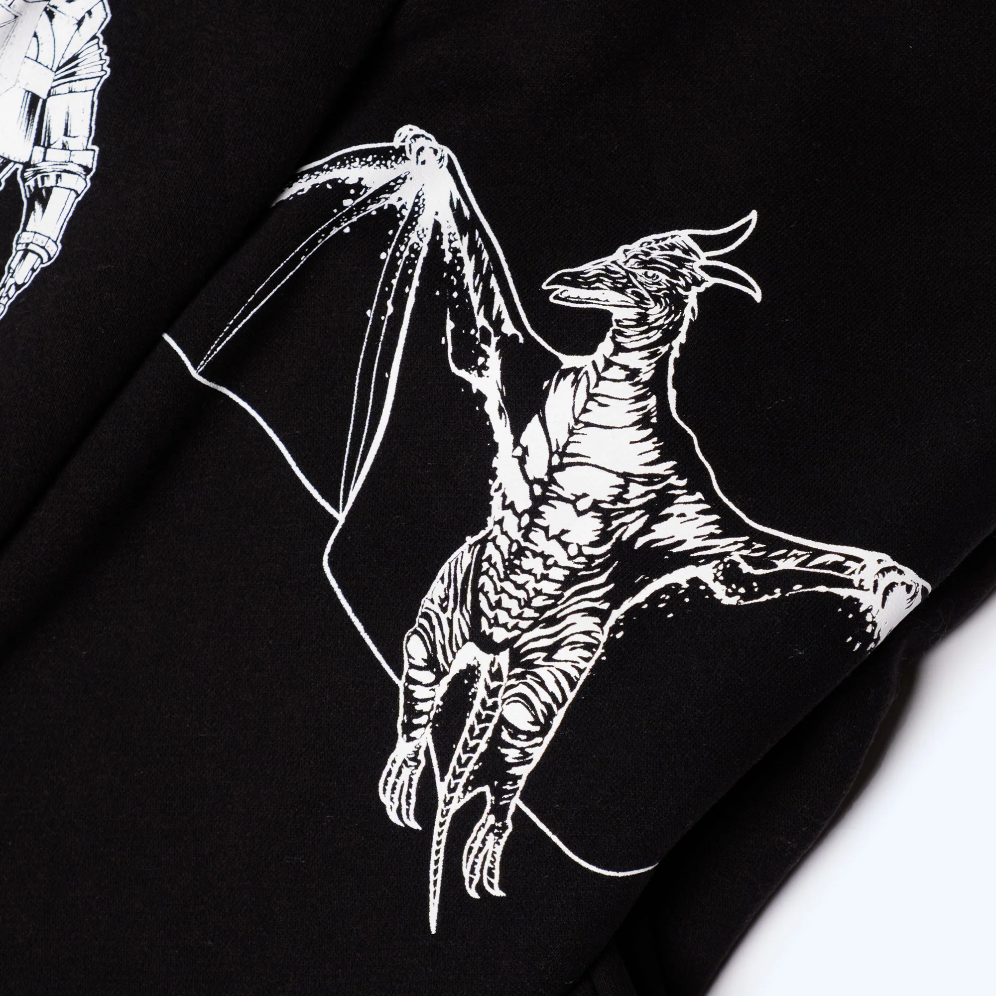 Godzilla Kaiju Print Sweatshirt - Black - Image 4