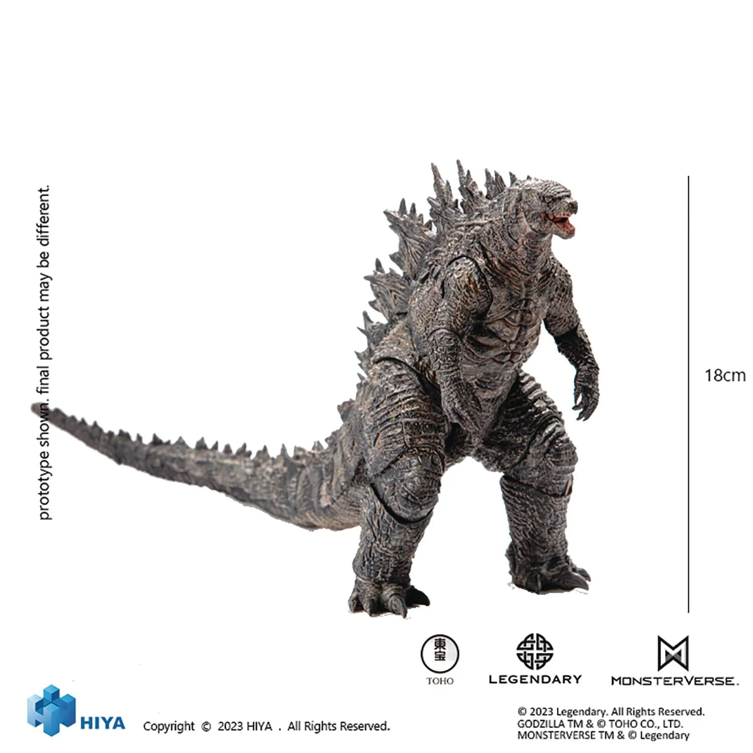 HIYA Exquisite Basic Series Godzilla Action Figure - Image 4