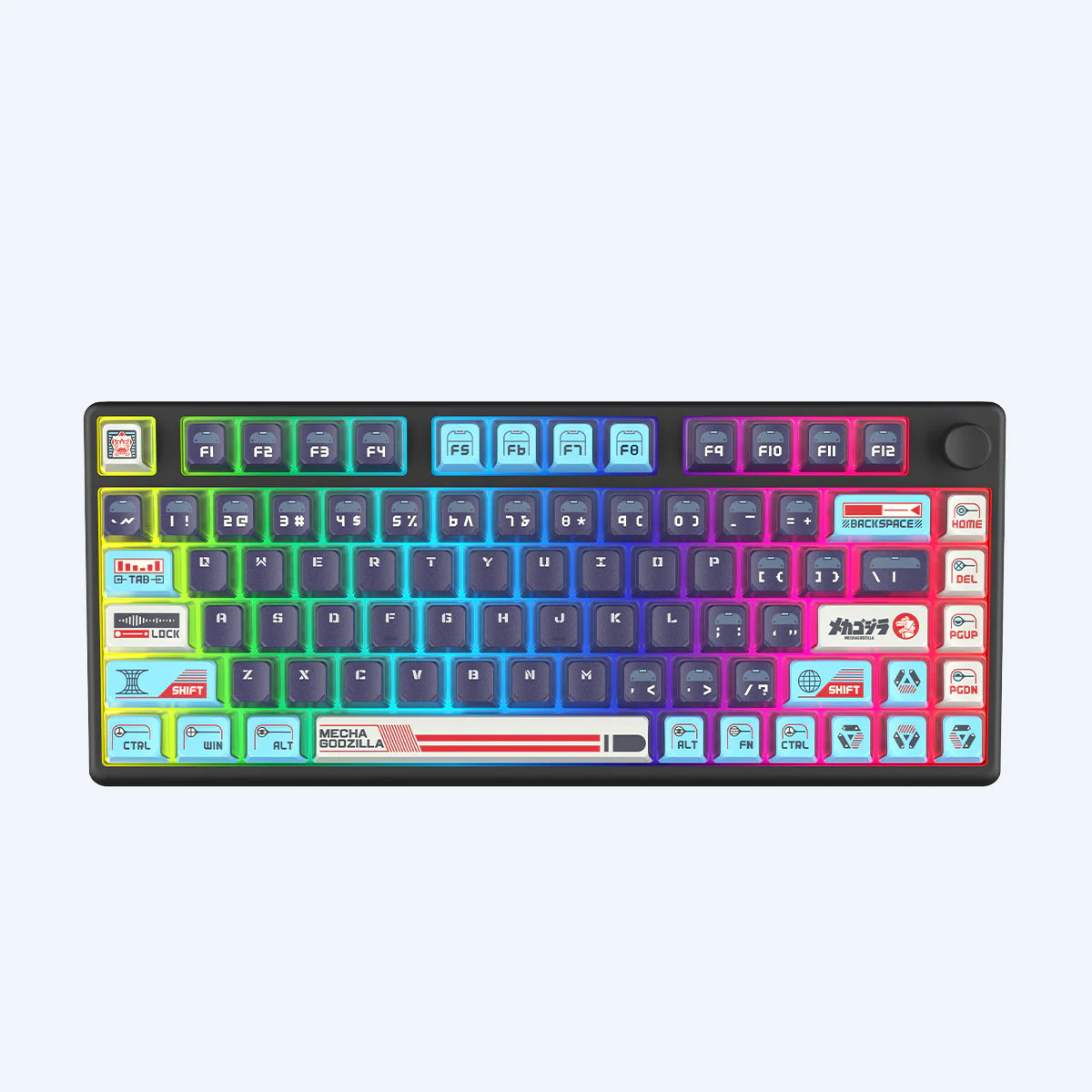 Arbiter Studio Godzilla Collection: Mechagodzilla Polar 75+ Cyber Gaming Keyboard - Image 2