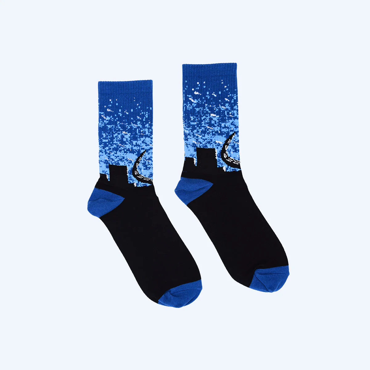 Godzilla Silhouette Socks - Image 2