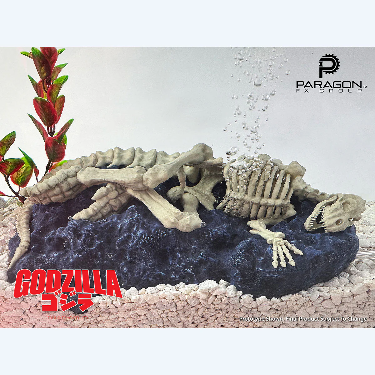Godzilla Skeleton Aquarium Bubbler - Image 3