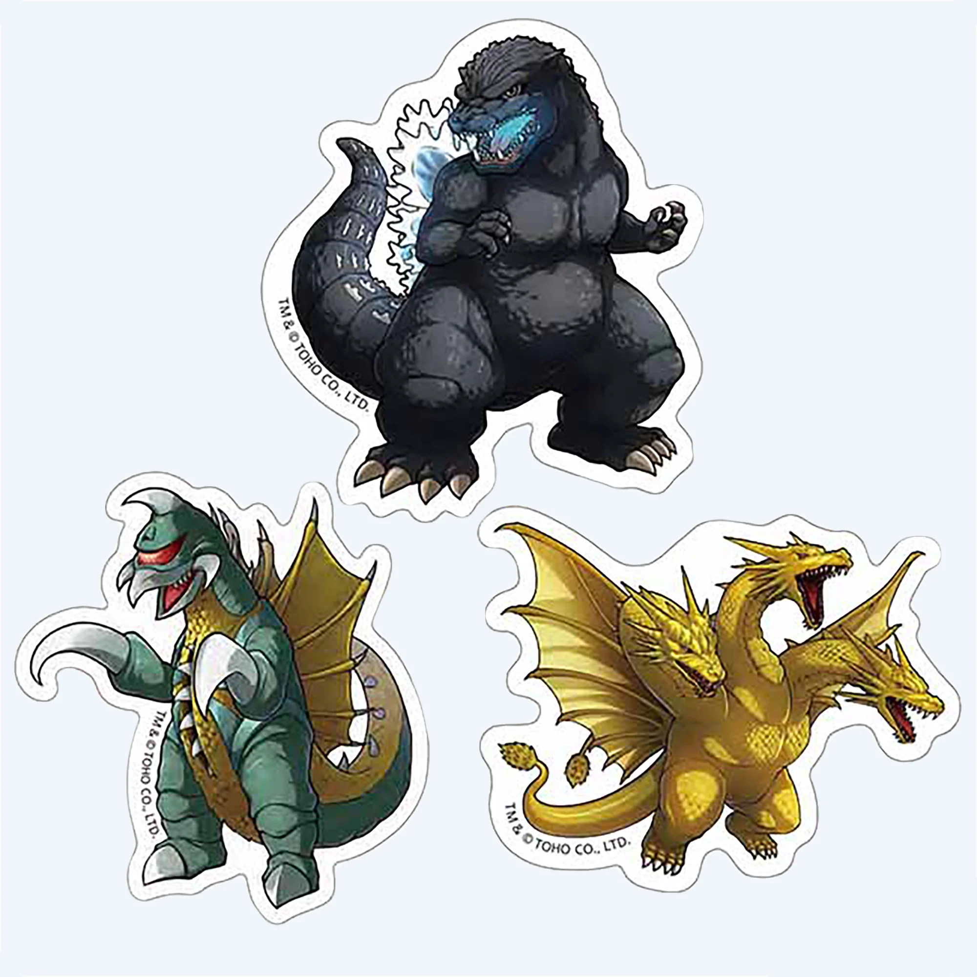 Godzilla Sticker Set BE