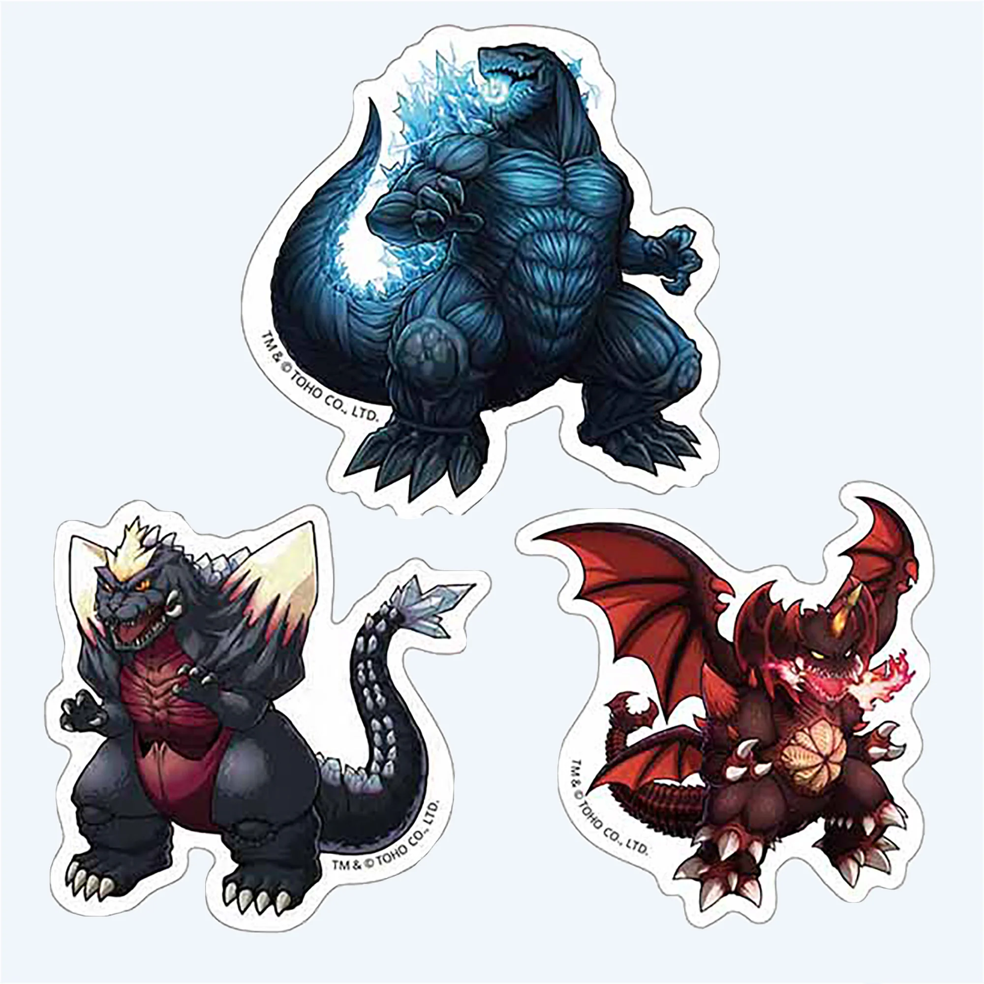 Godzilla Sticker Set BF
