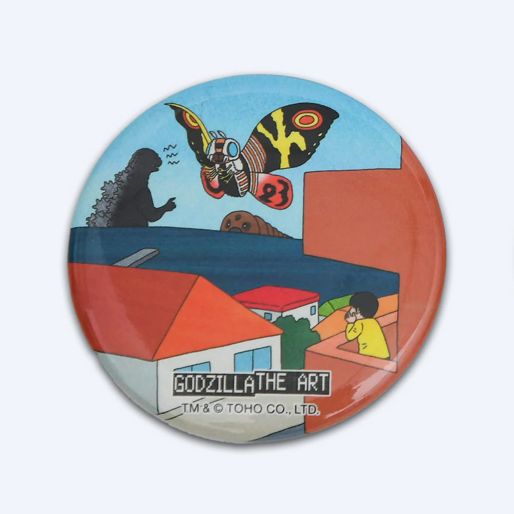 Godzilla the Art Pin Badge Mothra - Image 2