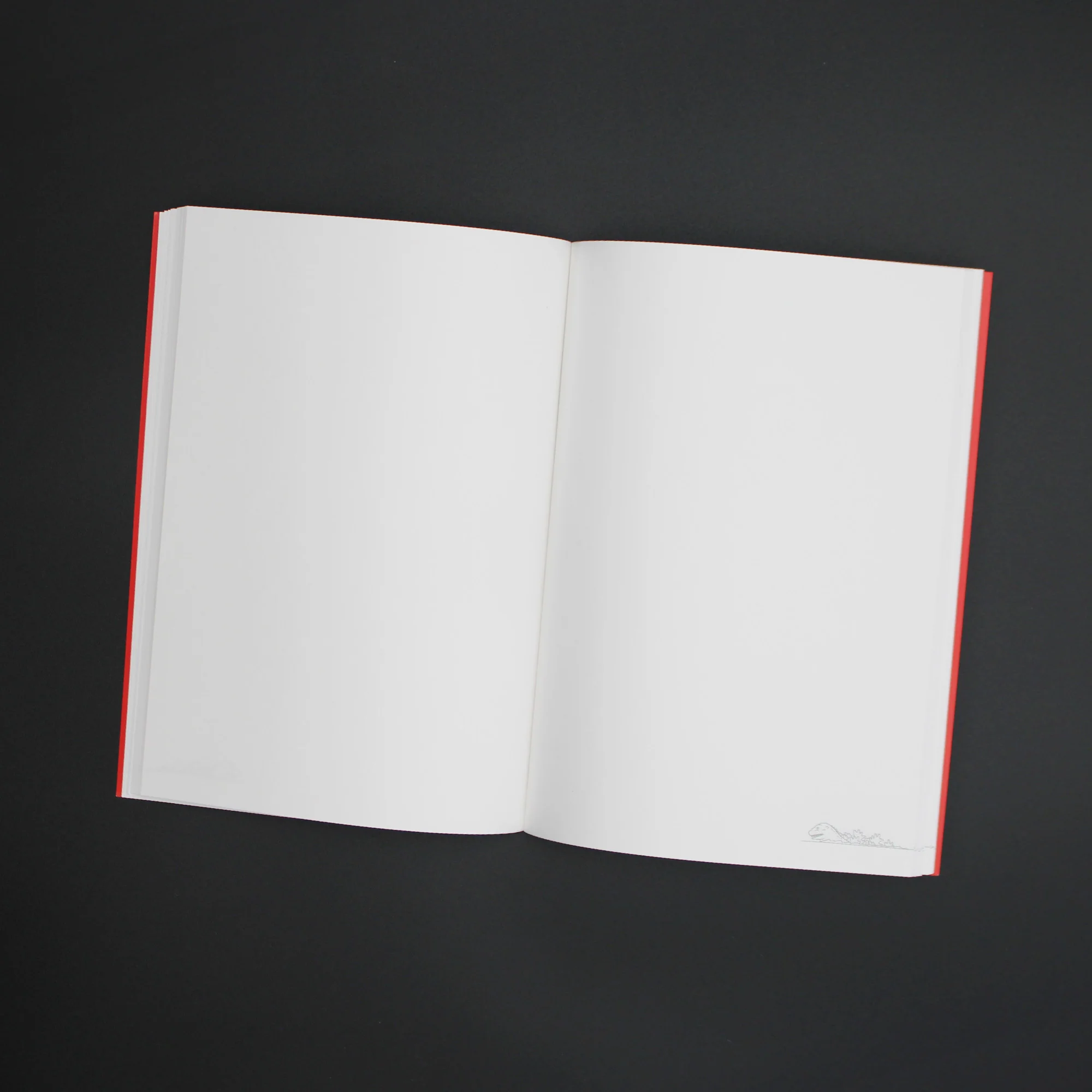 Godzilla the Art Ah Godzilla Unruled Notebook - Image 3
