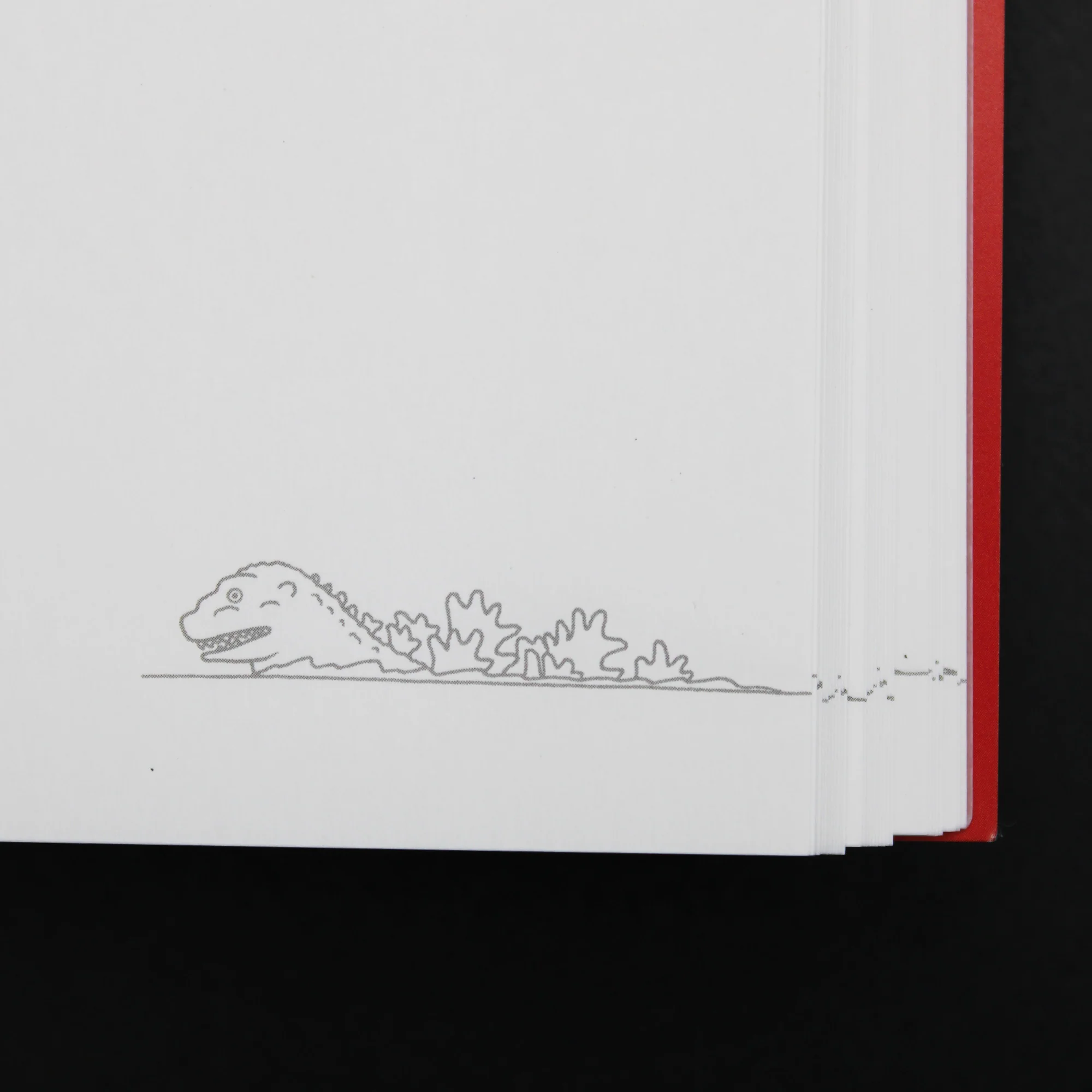 Godzilla the Art Ah Godzilla Unruled Notebook - Image 4
