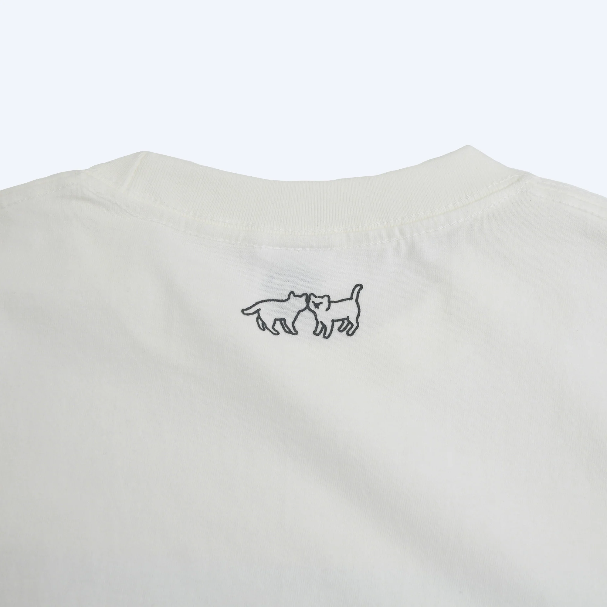 Ah Godzilla White T-Shirt - Image 2