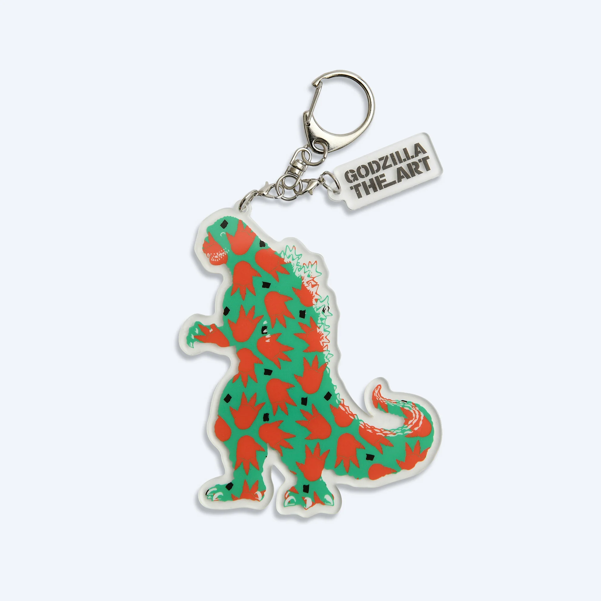 Godzilla the Art Green Acrylic Keychain