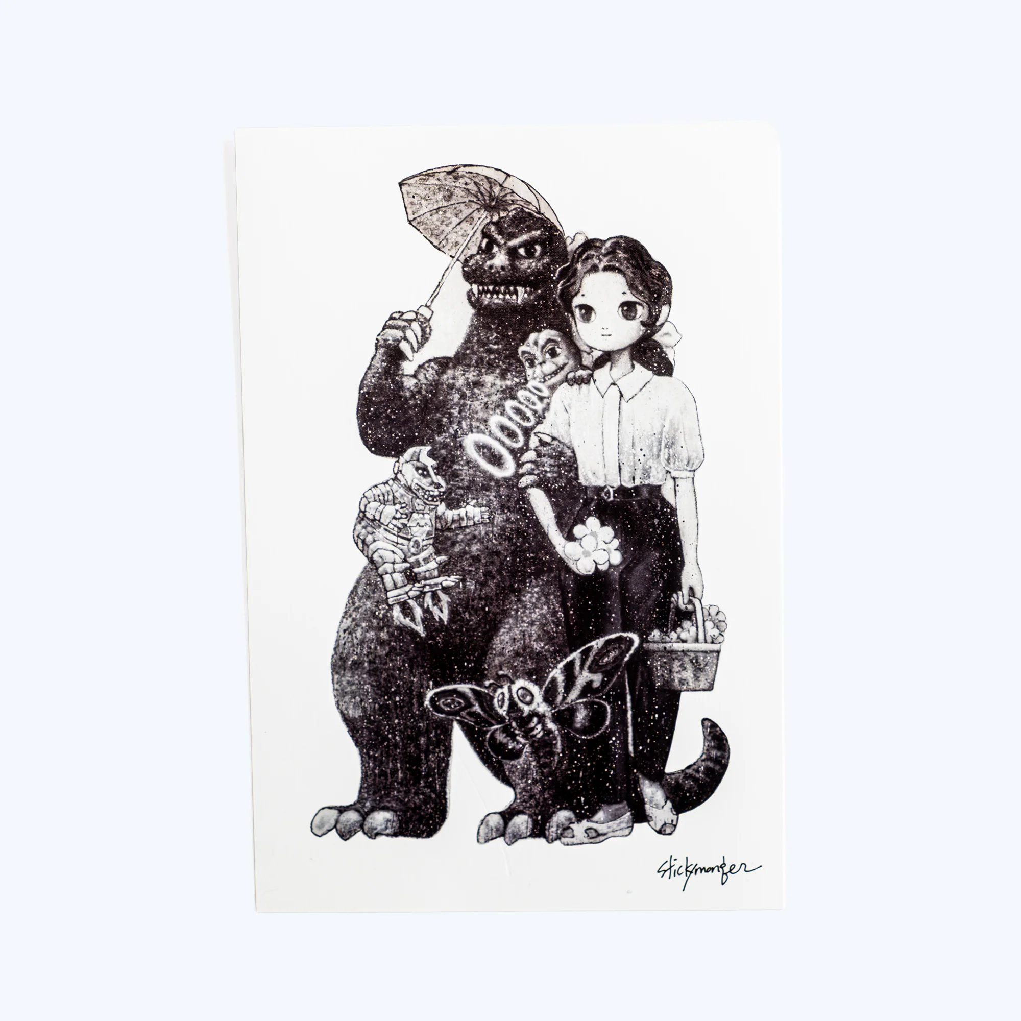 Godzilla the Art Postcard Set 13PK - Image 8