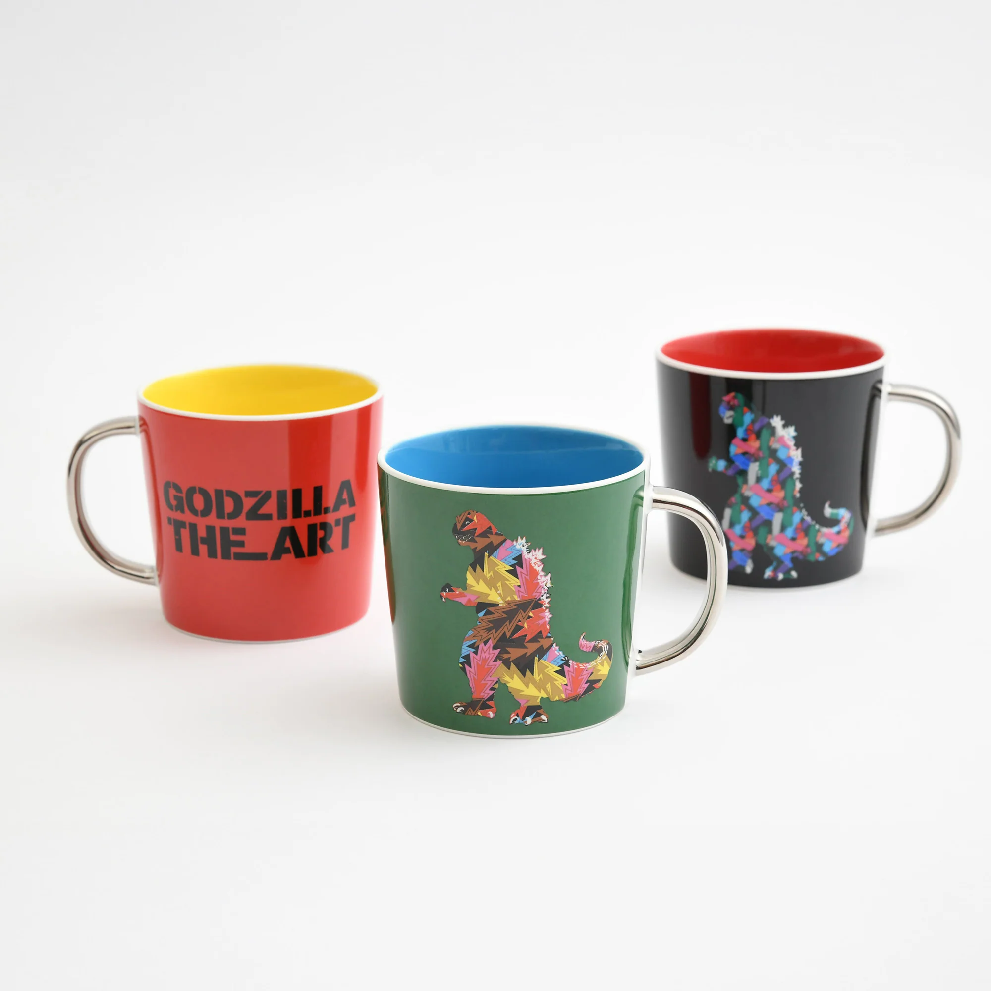 Godzilla the Art Mug - Red / Yellow Variant - Image 3