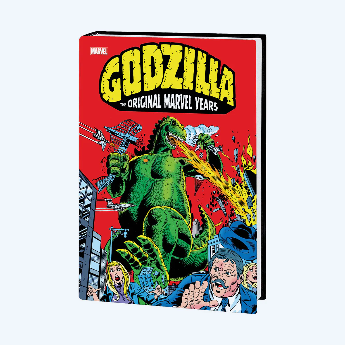 GODZILLA: THE ORIGINAL MARVEL YEARS OMNIBUS HERB TRIMPE FIRST ISSUE COVER