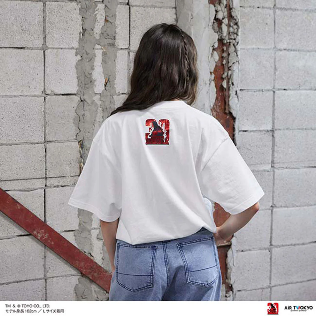 Godzilla vs. Destoroyah 30th Anniversary Scene Illustration T-Shirt 1 White - Image 5