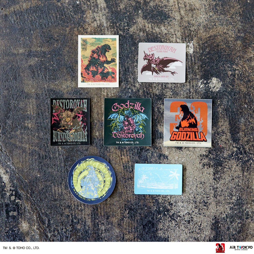 Godzilla vs. Destoroyah 30th Anniversary Sticker Set - Image 3