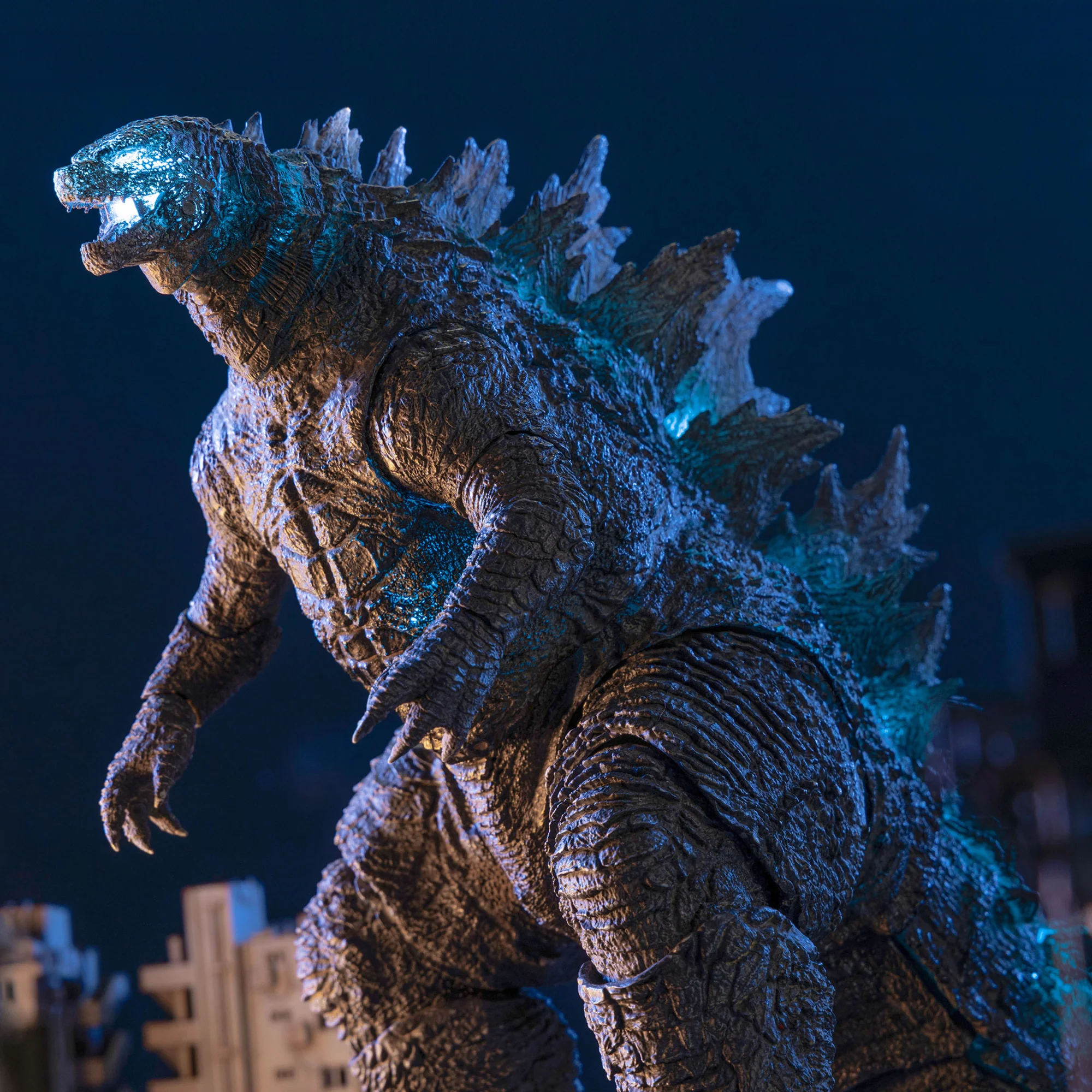HIYA EXQ Basic+ Light Godzilla vs Kong Heat Ray Godzilla Figure - Image 6