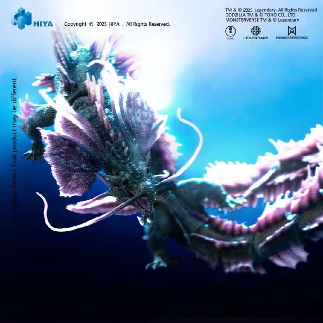 HIYA Godzilla x Kong: The New Empire Tiamat Exq Basic Series Action Figure - Image 5