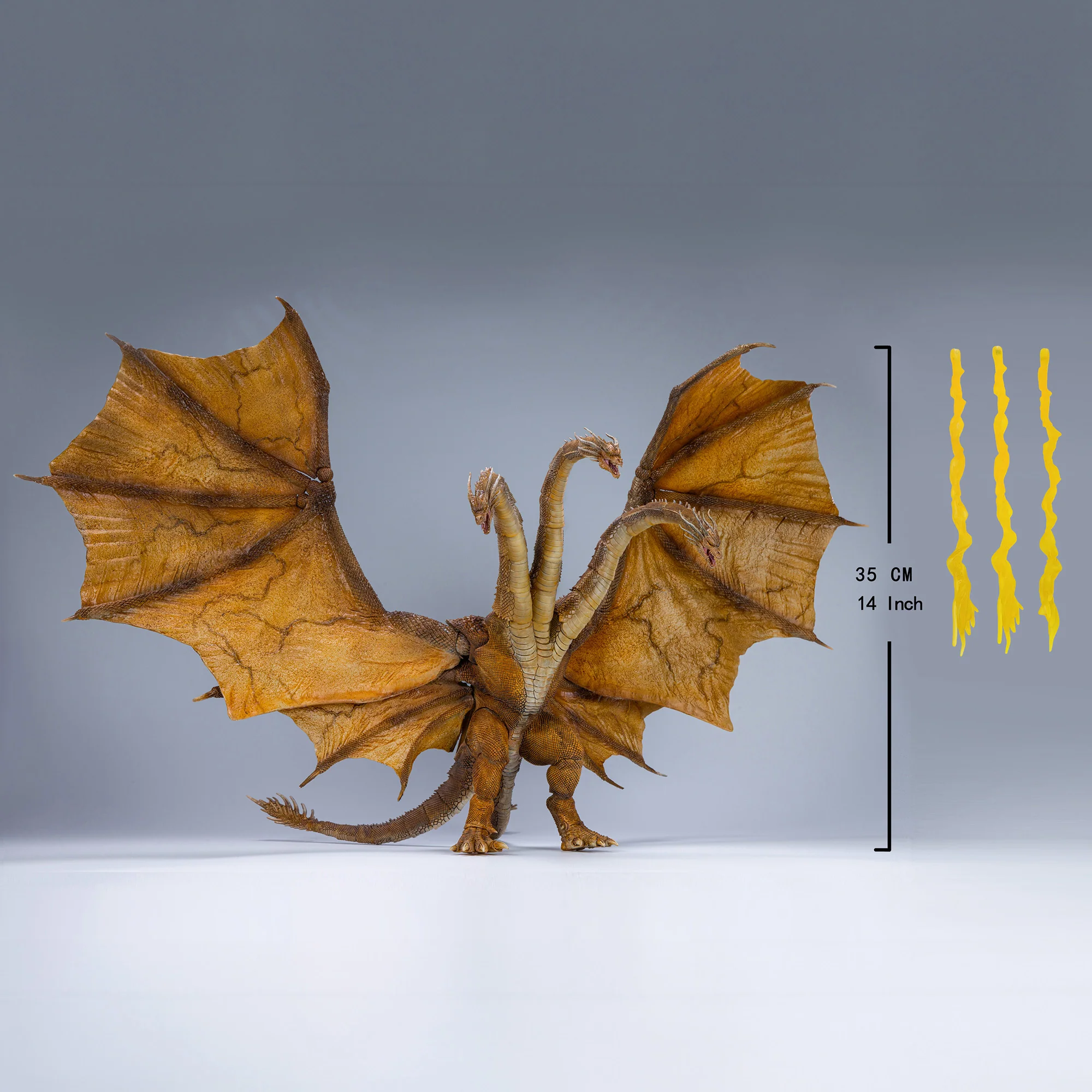 HIYA EXQ BASIC Godzilla: King of the Monsters KING GHIDORAH 2.0 - Image 8