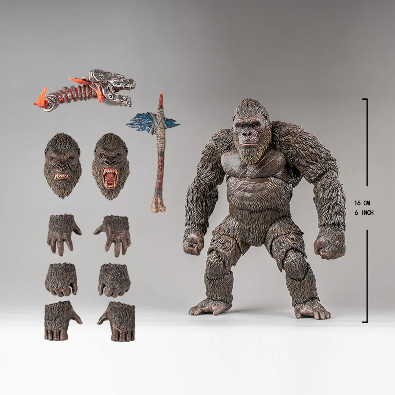 HIYA Godzilla: King of the Monsters Exquisite Basic 6" Kong 2.0 Action Figure - Image 4