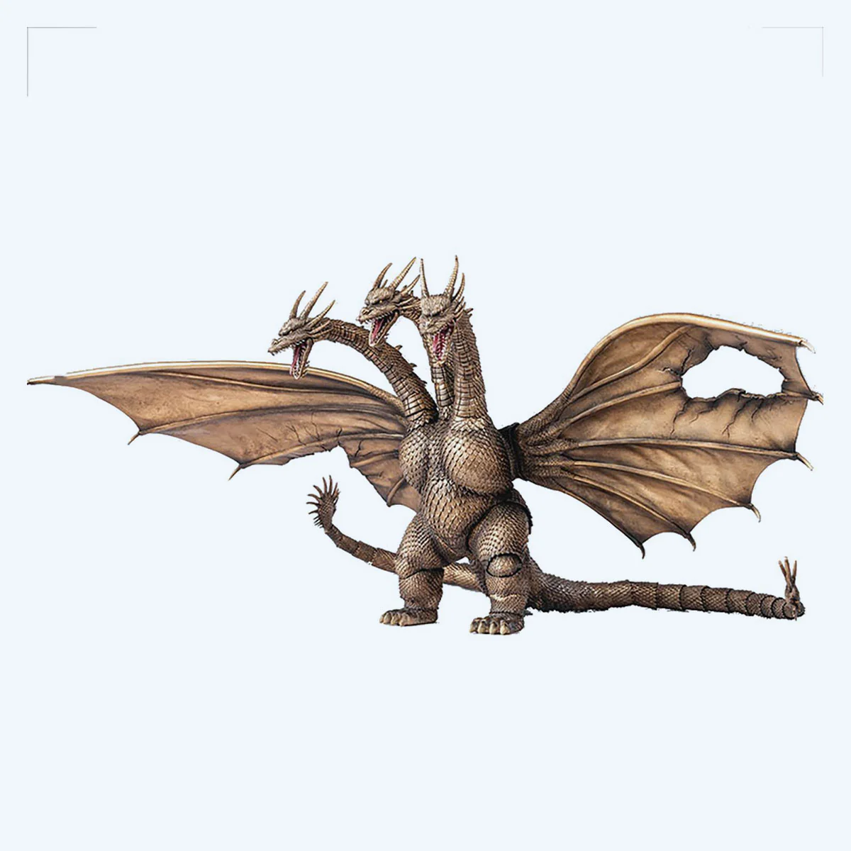 HIYA King Ghidorah (1991) Exquisite Basic Series Battle-Damaged 10" Figure