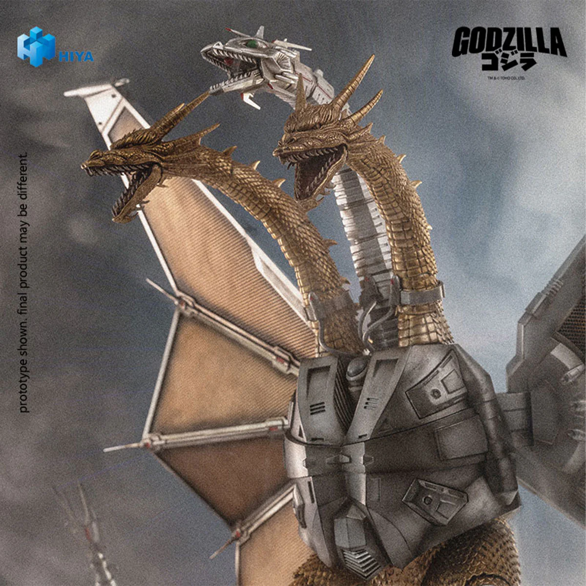 HIYA Mecha-King Ghidorah (1991) Exquisite Basic Figure - Image 4