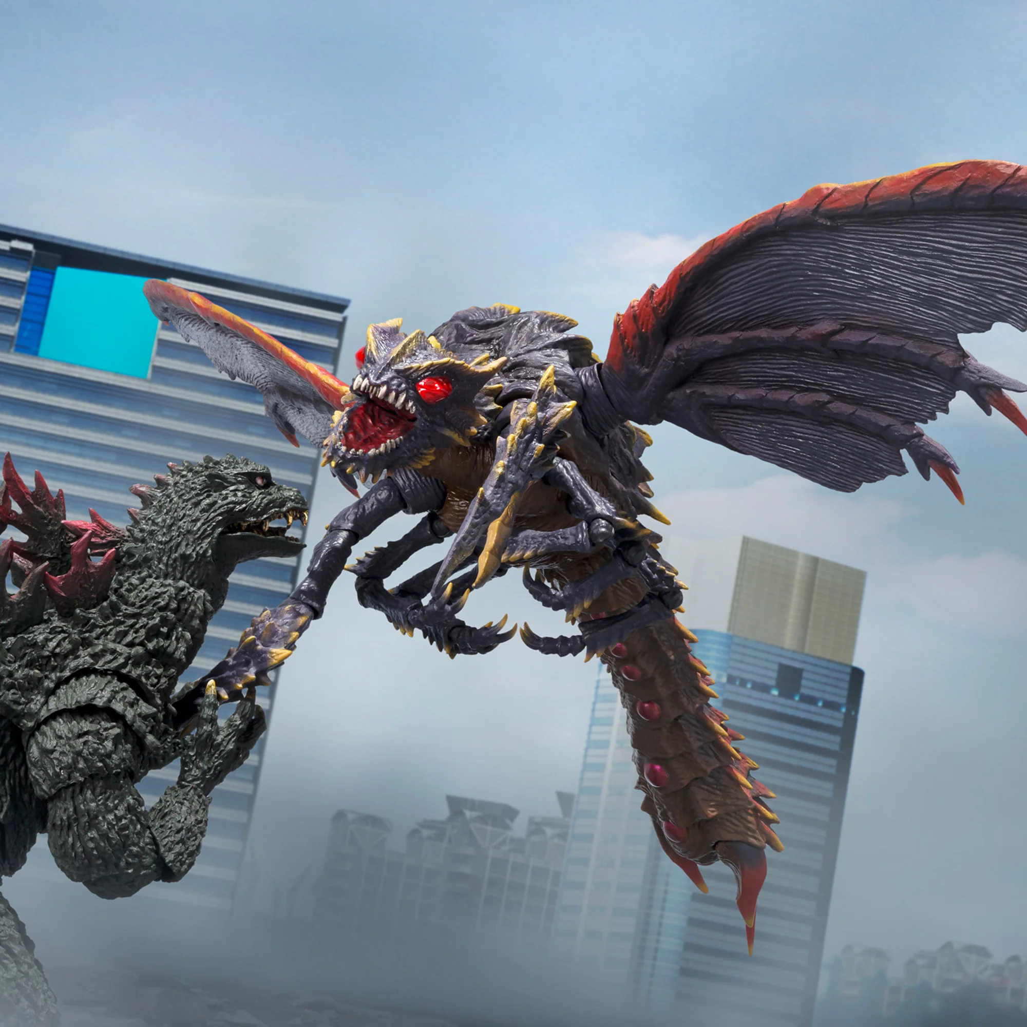 Megaguirus Evolution Set Godzilla Tamashii Nations S.H.MonsterArts - Image 9