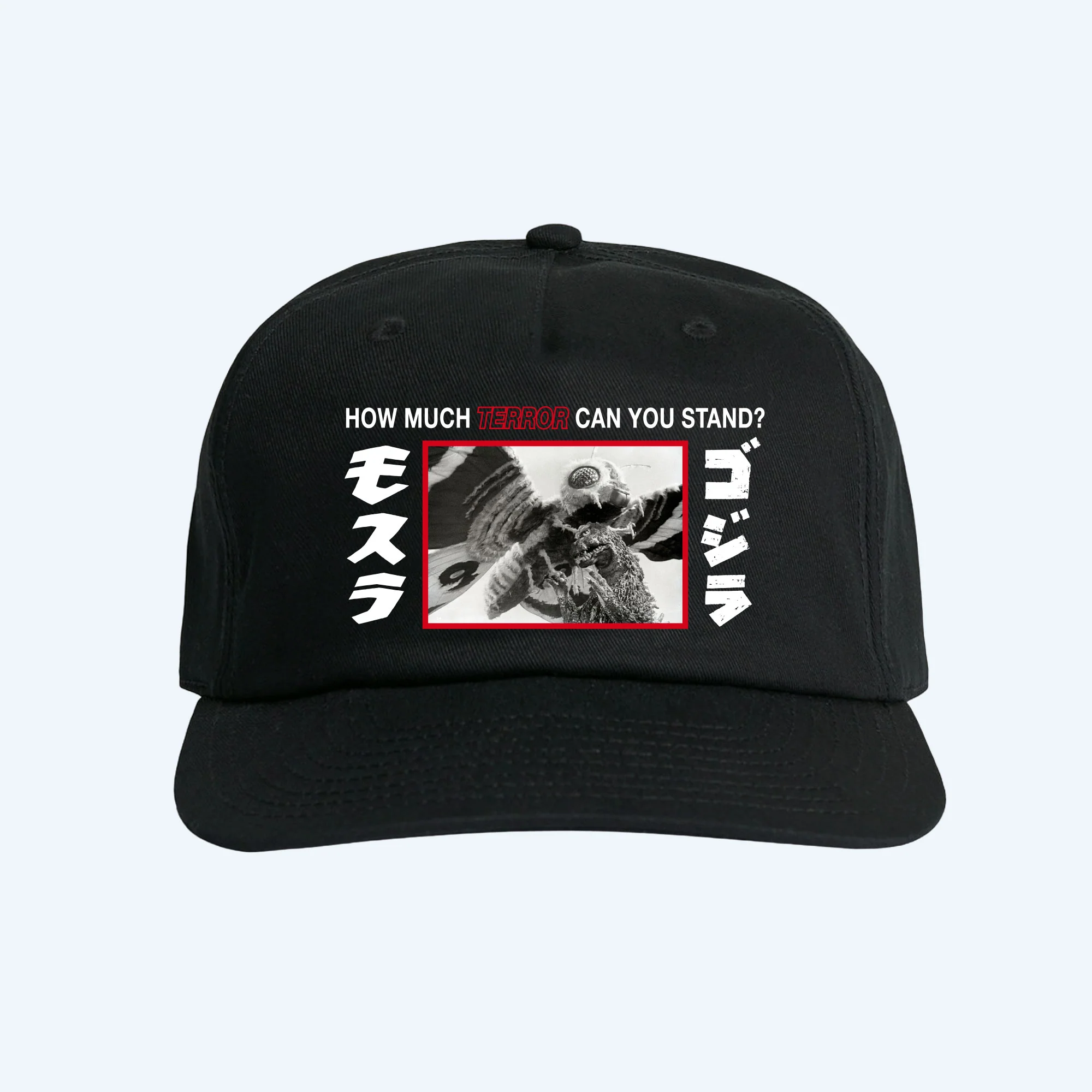Mothra Terror Black 5 Panel Hat